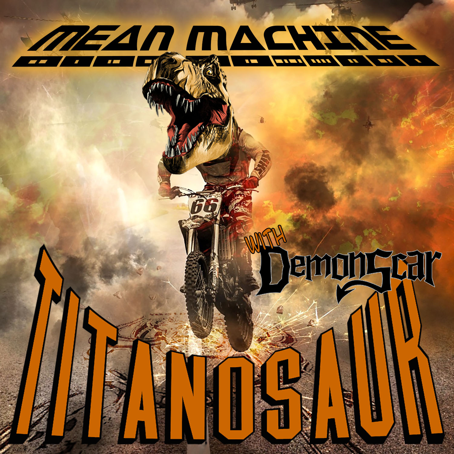 Cover artwork for "Mean Machine"